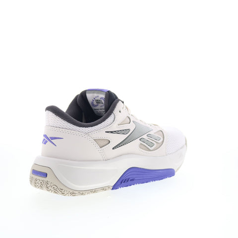 Reebok Engine LT Mens Gray Mesh Lace Up Lifestyle Sneakers Shoes