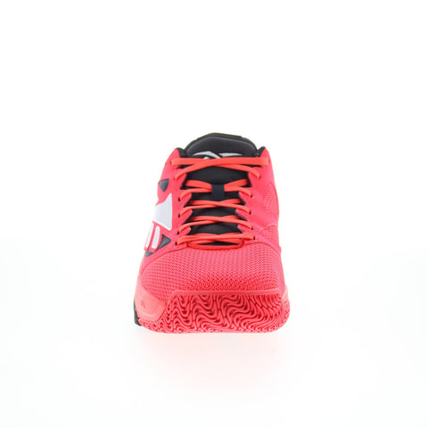 Reebok Engine LT Mens Red Mesh Lace Up Lifestyle Sneakers Shoes