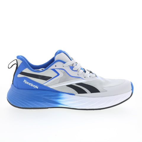 Reebok Verse Mens Gray Canvas Lace Up Lifestyle Sneakers Shoes