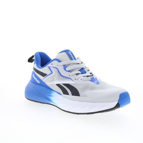 Reebok Verse Mens Gray Canvas Lace Up Lifestyle Sneakers Shoes