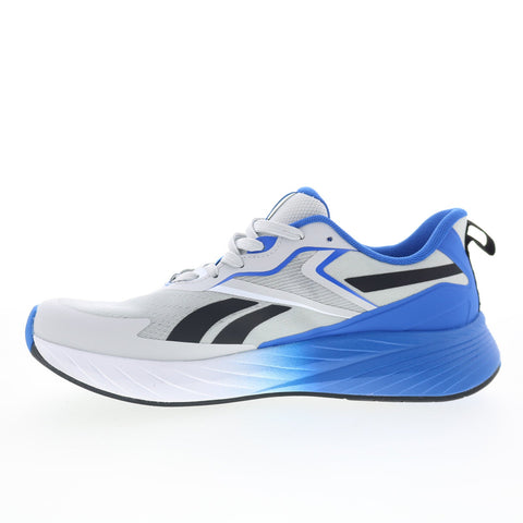 Reebok Verse Mens Gray Canvas Lace Up Lifestyle Sneakers Shoes