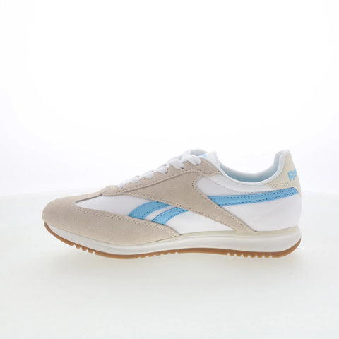 Reebok Reebok World 70 100251854 Womens White Suede Lifestyle Sneakers Shoes