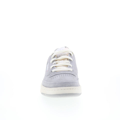 Reebok Club C 85 Vintage Mens Gray Leather Lace Up Lifestyle Sneakers Shoes