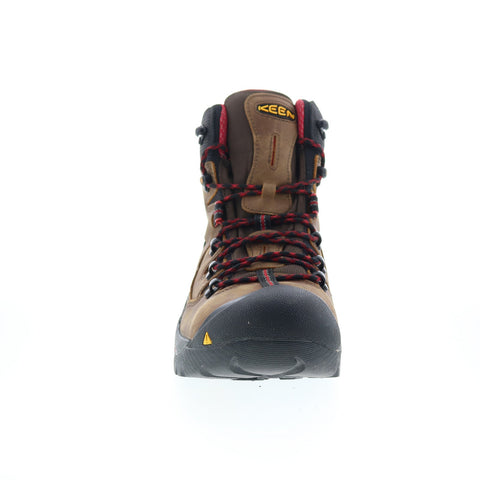 Keen Pittsburgh Bison Steel Toe Waterproof Boots Mens Brown Wide Work Boots