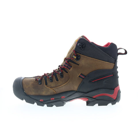 Keen Pittsburgh Waterproof Steel Toe Boot 1007024 Mens Brown Wide Work Boots