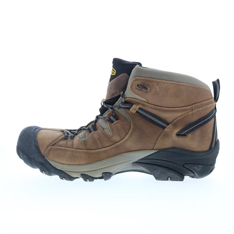 Keen Targhee II Waterproof 1008418 Mens Brown Leather Lace Up Hiking Boots