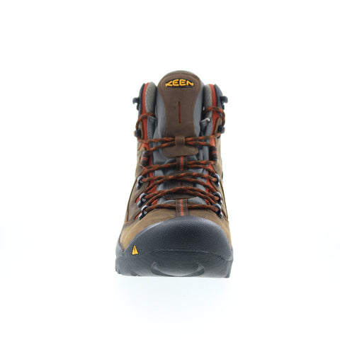 Keen Pittsburgh Hiking Boots 1009709 Mens Brown Wide Wide Hiking Boots