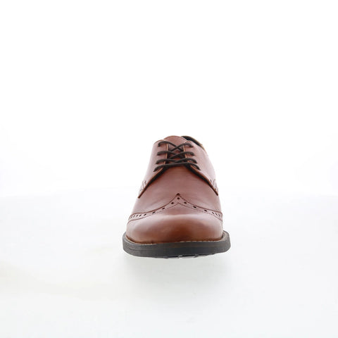 T.B. Phelps 1010-10-4483 Mens Brown Oxfords & Lace Ups Wingtip & Brogue Shoes