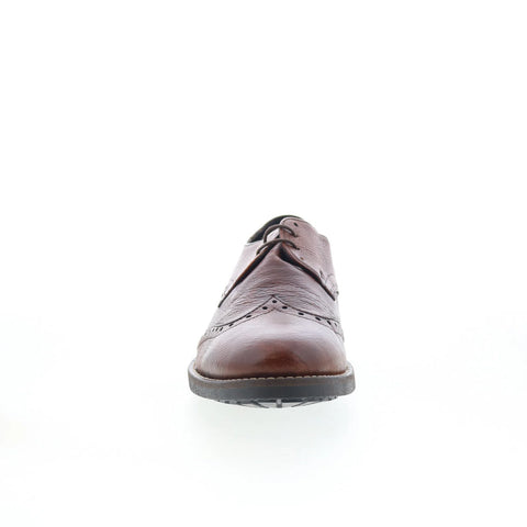 T.B. Phelps 1010-10-9224 Mens Brown Oxfords & Lace Ups Wingtip & Brogue Shoes