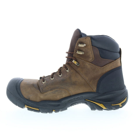 Keen Mt. Vernon 6" WP Steel Toe Made In USA Mens Brown Wide Work Boots
