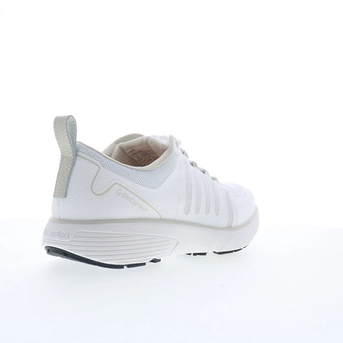 Dr. Comfort Gordon 10140 Mens White Extra Wide 4E Mesh Athletic Walking Shoes