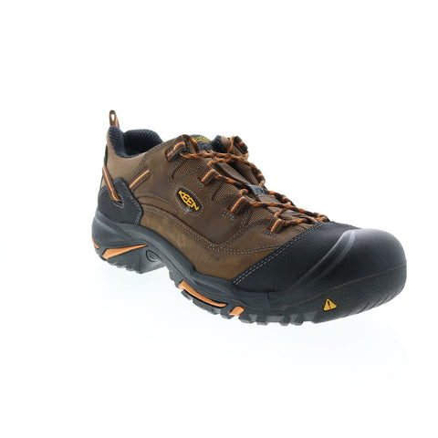 Keen Braddock Low Made In USA 1014606 Mens Brown Wide Work & Safety Shoes