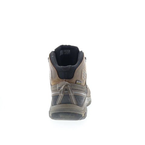 Keen Targhee III WP Mid 1017786 Mens Brown Leather Lace Up Hiking Boots