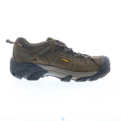 Keen Targhee II Waterproof Wide 1018119 Mens Brown Wide Athletic Hiking Shoes