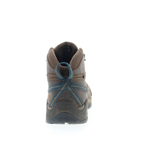Keen Utility Detroit XT Mid-Height Steel Toe Boot Mens Brown Wide Work Boots
