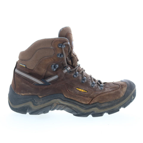 Keen Durand II Waterproof Boot Made In USA Mens Brown Wide Hiking Boots