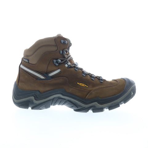 Keen Durand II Mid WP Hiking Boots Made In USA Mens Brown Hiking Boots