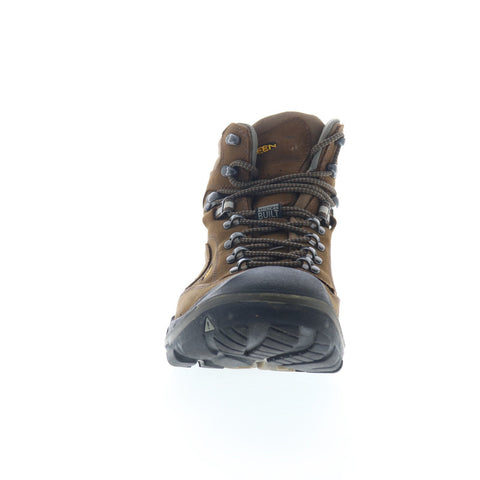 Keen Durand II Mid WP Hiking Boots Made In USA Mens Brown Wide Hiking Boots