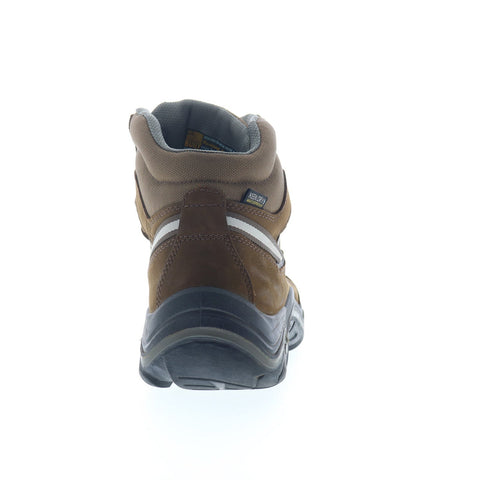 Keen Durand II Mid WP Hiking Boots Made In USA Mens Brown Wide Hiking Boots