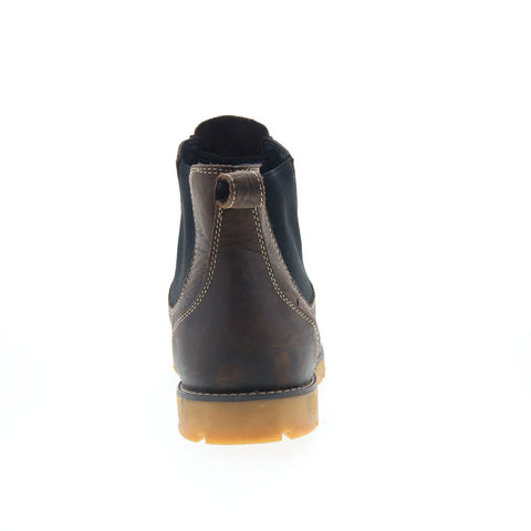 Keen Seattle Romeo Alloy Toe Pull on Work Boot 1021344 Mens Brown Work Boots