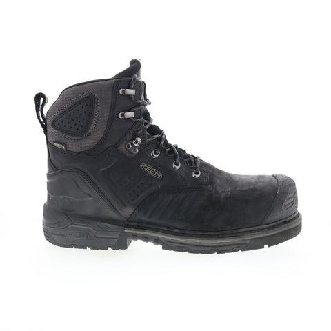 Keen 6" Philadelphia Carbon Fiber Toe WP Work Boot Mens Black Work Boots