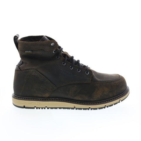 Keen Jose 6" Waterproof Boot Aluminum Toe 1023203 Mens Brown Wide Work Boots