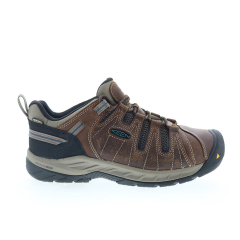 Keen Flint II WP Steel Toe 1023236 Mens Brown Wide Work & Safety Boots
