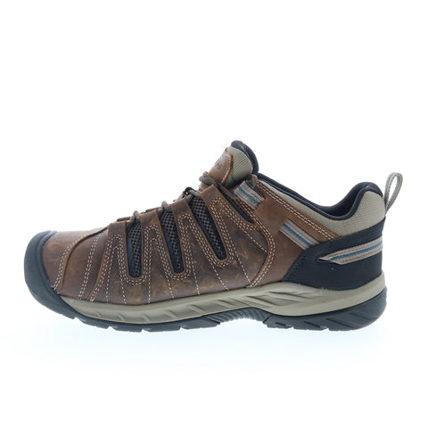 Keen Flint II WP Steel Toe 1023236 Mens Brown Wide Work & Safety Boots