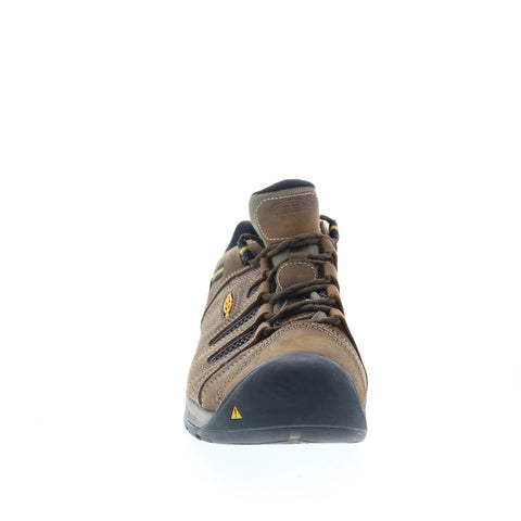 Keen Flint II Soft Toe 1023241 Mens Brown Leather Work & Safety Shoes