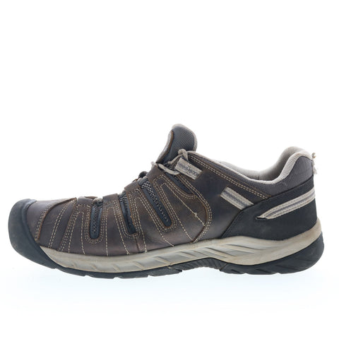 Keen Flint II Steel Toe Work Shoe 1023267 Mens Brown Work & Safety Shoes