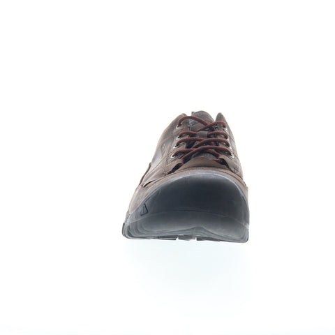 Keen Targhee III Oxford 1023288 Mens Brown Leather Athletic Hiking Shoes