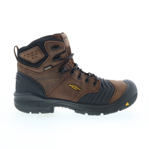 Keen Portland 6" Waterproof Boot Made In USA Mens Brown Wide Work Boots