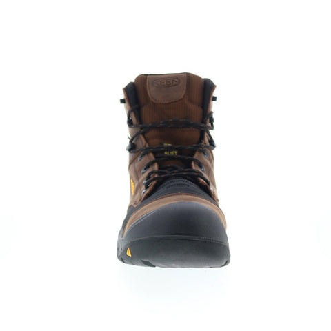 Keen Portland 6" Waterproof Boot Made In USA Mens Brown Work & Safety Boots
