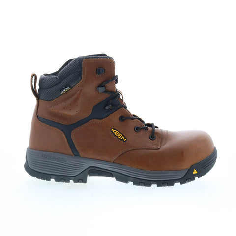Keen Chicago Waterproof Carbon Toe Boots 1024182 Mens Brown Work Boots