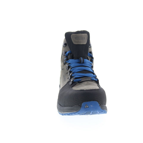 Keen Utility 5" Composite Toe Waterproof Carbon Toe Mens Gray Wide Work Boots