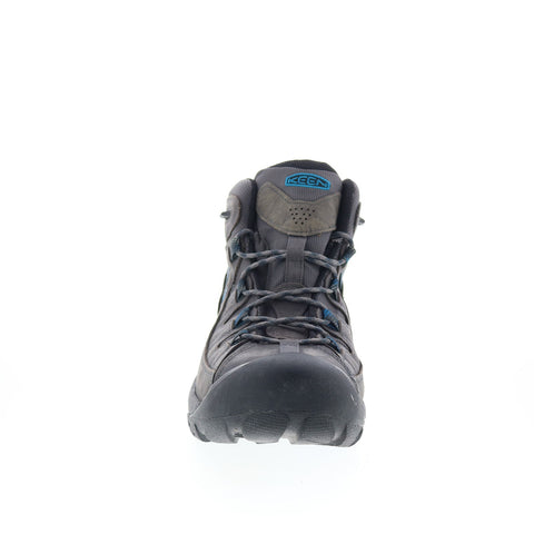 Keen Targhee II Waterproof Mid Hiking Steel Boot Mens Gray Hiking Boots