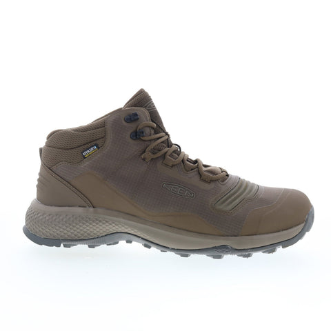Keen Flex Mid Waterproof Hiking Boots 1025469 Mens Brown Hiking Boots