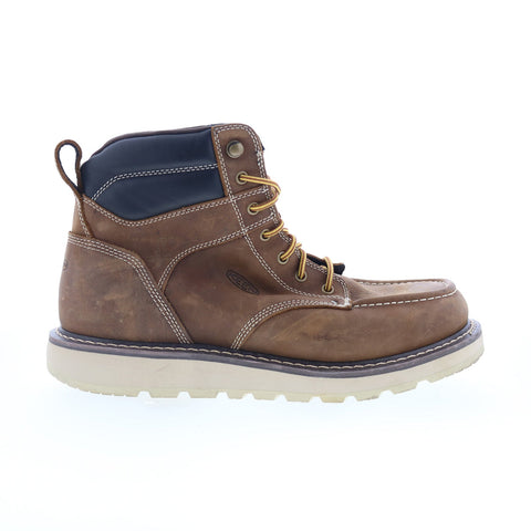 Keen Cincinnati 6" Soft Toe Boot 1025614 Mens Brown Work & Safety Boots