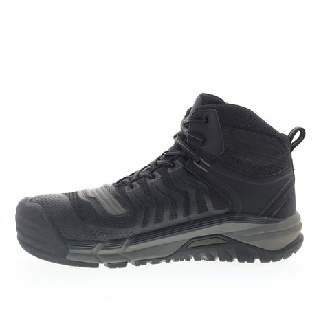 Keen Kansas City Mid Carbon Fiber Toe 1025617 Mens Black Wide Work Boots