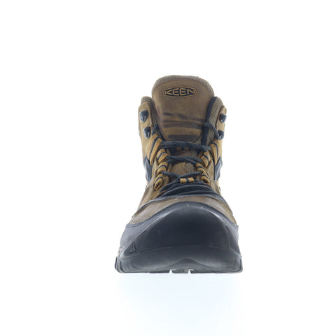 Keen Ridge Flex Mid Waterproof 1025666 Mens Brown Leather Hiking Boots