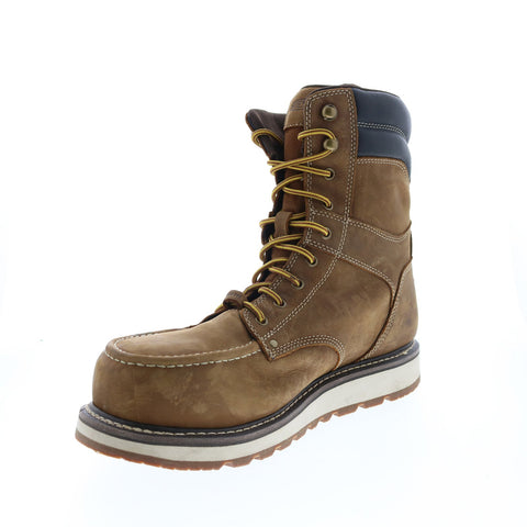 Keen Cincinnati 8" Carbon Fiber Toe Work Boot Mens Brown Wide Work Boots