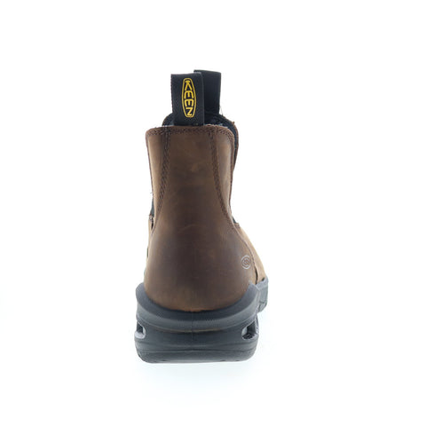 Keen Junean Romeo Waterproof Work Boot Made In USA Mens Brown Wide Work Boots