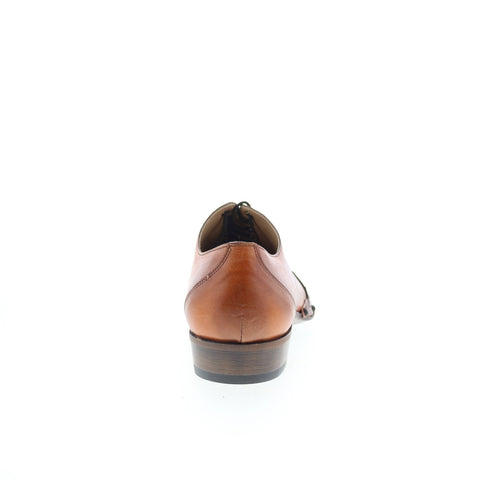 Debut Cocco 1025 Mens Brown Leather Oxfords & Lace Ups Cap Toe Shoes
