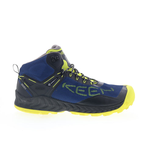 Keen NXIS EVO Waterproof Boot 1026107 Mens Blue Synthetic Hiking Boots