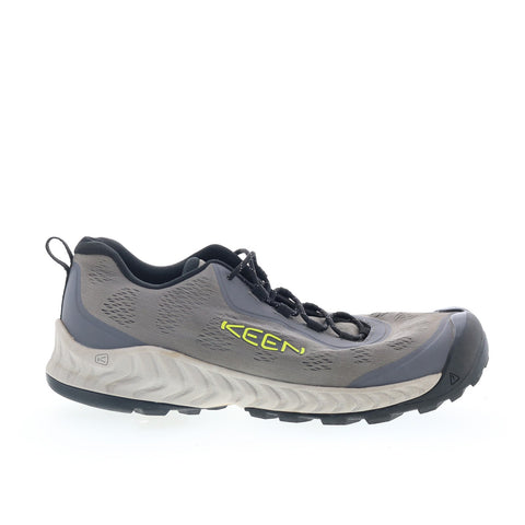 Keen NXIS Speed Hiking Shoe 1026113 Mens Gray Canvas Athletic Hiking Shoes