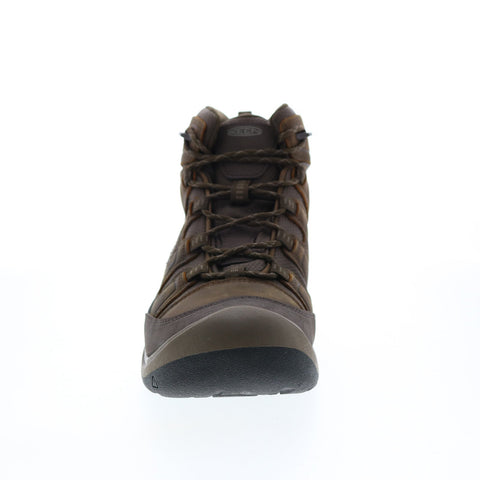 Keen Circadia Mid Waterproof 1026769 Mens Brown Leather Hiking Boots