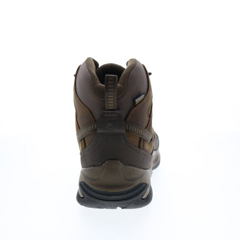 Keen Circadia Mid Waterproof 1026769 Mens Brown Leather Hiking Boots
