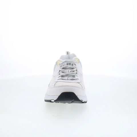 Drew Athena 10268-02 Womens White Narrow Mesh Lace Up Athletic Walking Shoes