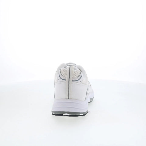 Drew Athena 10268-02 Womens White Narrow Mesh Lace Up Athletic Walking Shoes