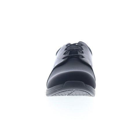 Drew Clover 10300-99 Womens Black Wide Leather Lifestyle Sneakers Shoes